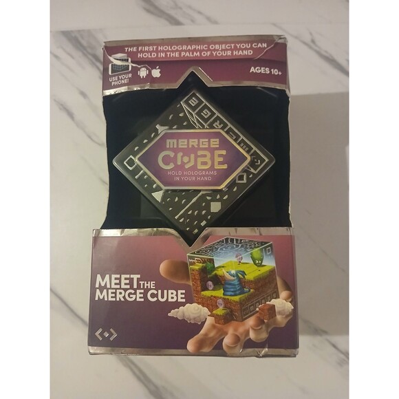 Other - New Merge Cube Hold Holograms in Your Hand Virtual Game Toy for IOS Android